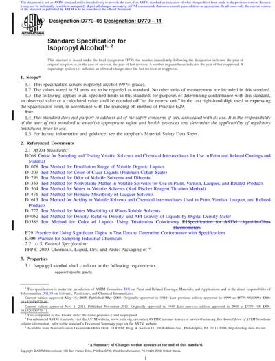 Isopropyl Alcohol