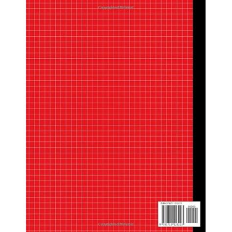 Graph Paper Composition Notebook Quad Ruled 4x4 Grid