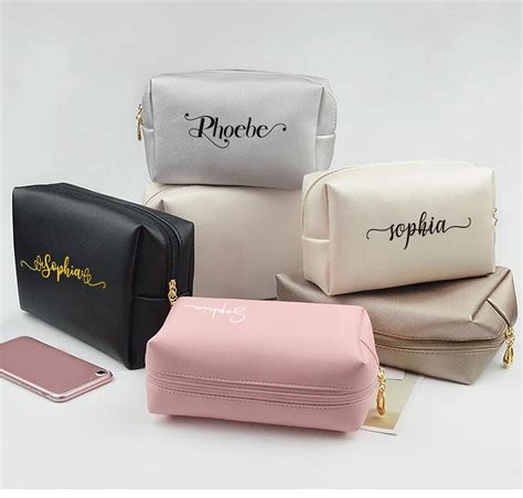 Personalized Makeup Bag Personalized Clutchtoiletry Bag - Etsy