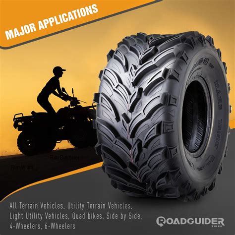 Set Road Guider Atv Utv Tires X X X X X X Pr