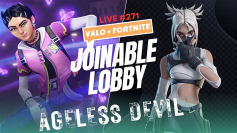 Live The Ageless Devil India Live Stream Fortnite Valorant