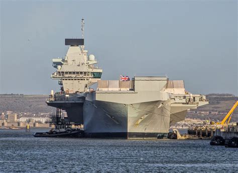 Steve A Wenham On Twitter Wind Ship Bows South HMS Queen Elizabeth