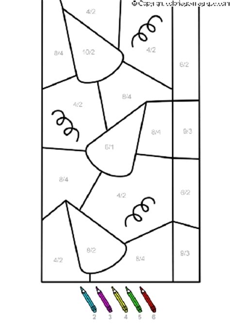 Coloriage Educatif Coloriages Magiques Divisions