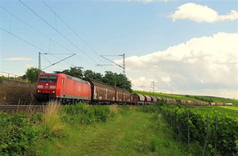 Db Mit Einem Gemischten G Terzug Richtung Koblenz Am