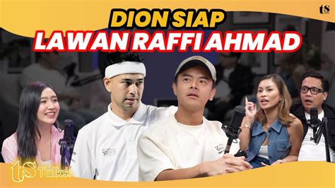 SE TEAM TENNIS MENANG DION WIYOKO MAU LAWAN RAFFI AHMAD FEBBY