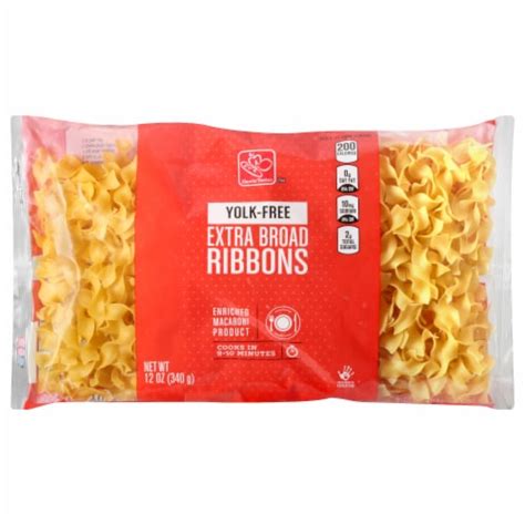 Harris Teeter™ Yolk Free Extra Broad Ribbons Pasta 12 Oz Kroger