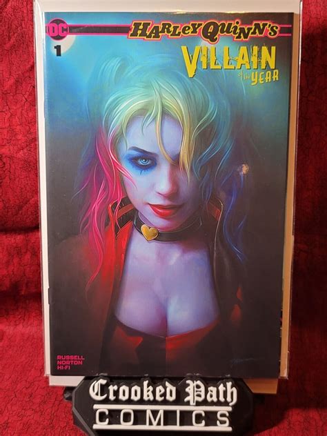 Harley Quinn S Year Of The Villain 1g Shannon Maer Trade Dress Variant Ebay