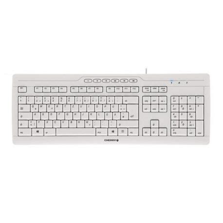 Cherry Stream Clavier Usb Suisse Noir