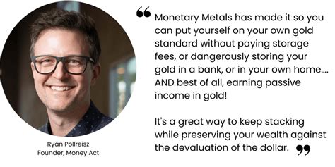 Earn Interest On Gold With Money Act Monetary Metals