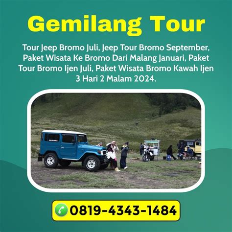 Paket Wisata Bromo Private Juni Tiket Voucher Objek Wisata Di Carousell