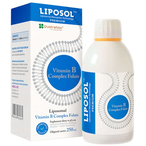 Liposol Liposomalna Witamina B Complex Ml Sklep Brat Pl