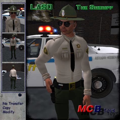 Second Life Marketplace - ::MCB:: LASD Sheriff - Los Angeles Sheriff Uniform - Ready to defend ...