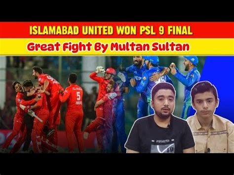 Islamabad United The Champion Of Psl Imad Wasim Naseem Shah