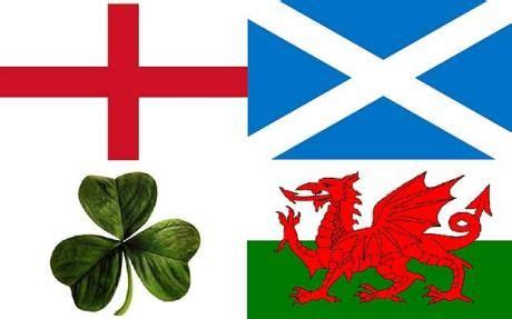 The official flags of England, Scotland, Ireland and Wales | England ...