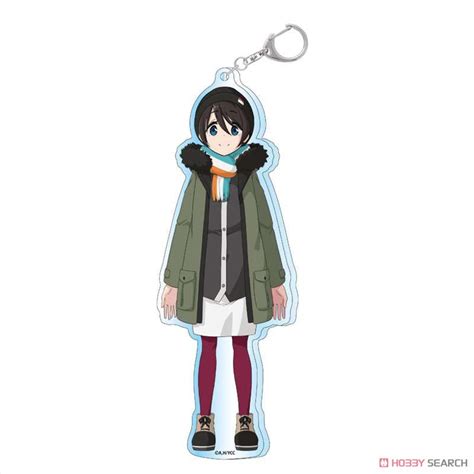 Laid Back Camp Acrylic Key Ring Big Ena Saitou Anime Toy Item Picture