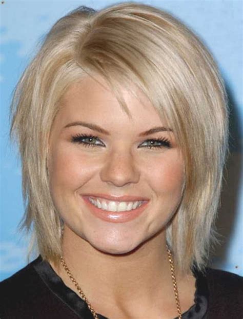 Image Result For Short Hairstyles For Plus Size Round Faces Short