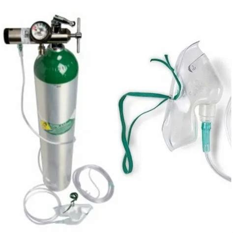 B-Type (10 Litre) Oxygen Cylinder With Regulator & Oxygen Face Mask at ₹ 6000 in Mumbai