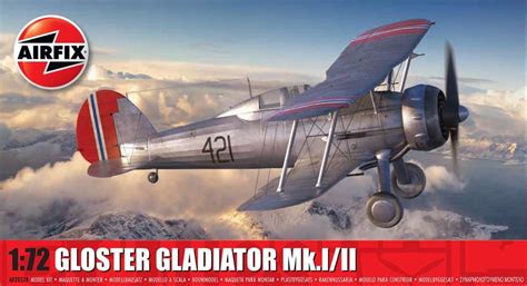 Airfix A02052B Gloster Gladiator Mk I Mk II 1 72 Scale Model