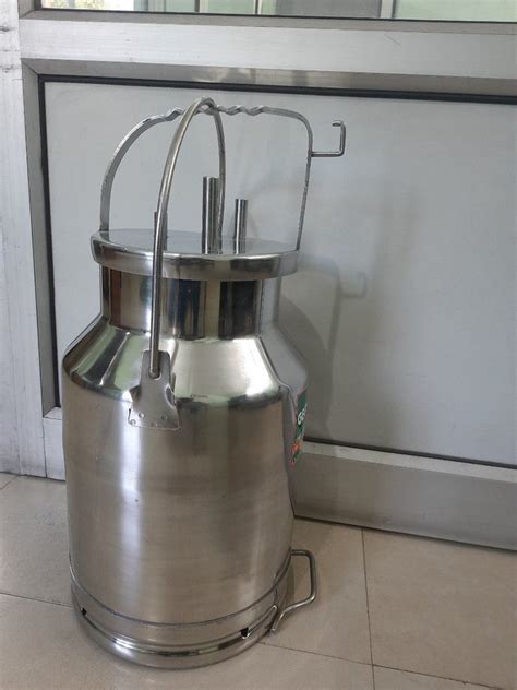 Stainless Steel Milk Cans 20 Litres At Rs 2600 Piece In Jagadhri ID