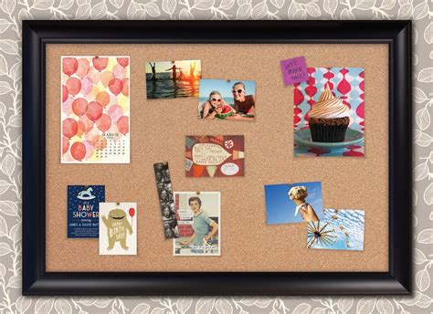 Framed Cork Board Cork Board Cork Bulletin Board Weston Etsy