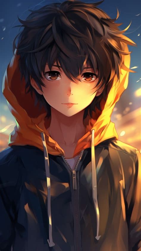 Portrait of Cute Anime Boy Aesthetic (259) Wallpaper , Images and Photos