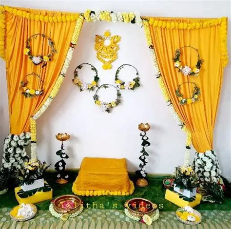 Details Background Simple Mehndi Stage Decoration At Home Abzlocal Mx