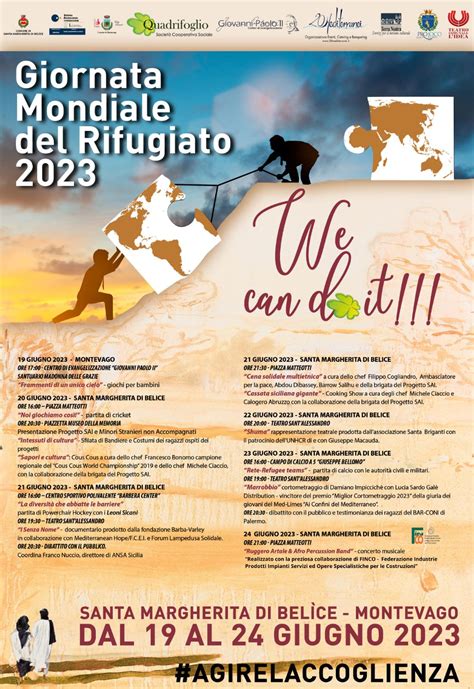 Giornata Mondiale Del Rifugiato 2023 24 Giugno Santa Margherita Di