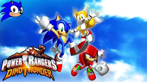 Sonic The Hedgehog Intro Power Rangers Dino Thunder Style Youtube