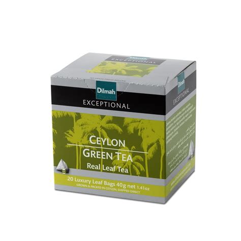 Herbata Dilmah Ceylon Green Tea Zielona 20 Torebek Delikatesy