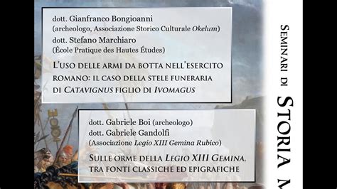 Seminari Di Storia Militare Antica 4 1 Uso Delle Armi Da Botta Nell