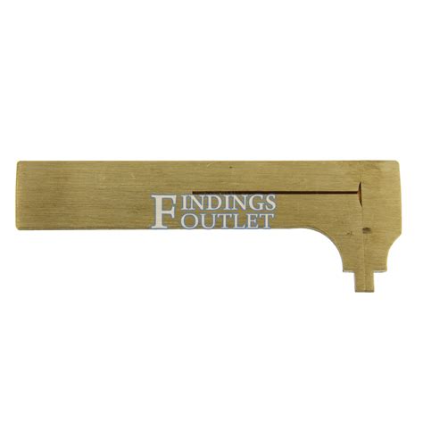 Brass Millimeter Gauge - Findings Outlet