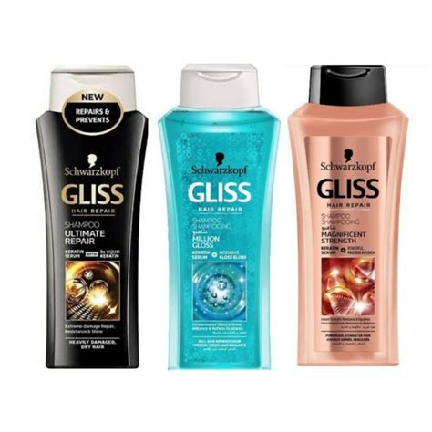 Schwarzkopf Gliss Hair Repair Shampoo 400ml Shopee Philippines