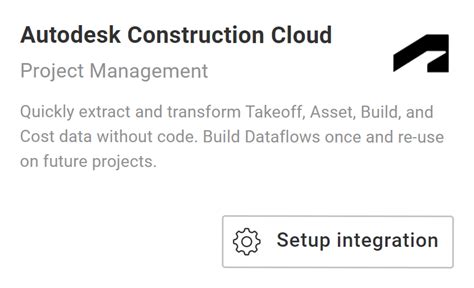 Configure Autodesk Construction Cloud Connector Toric