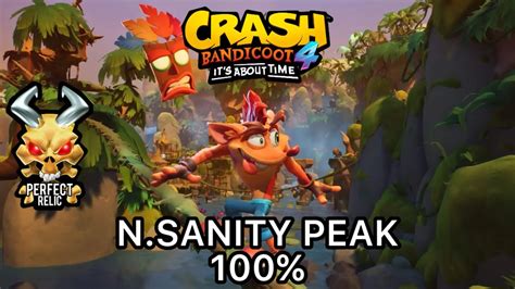 Crash Bandicoot 4 N Sanity Peak 100 Walkthrough All Box Locations