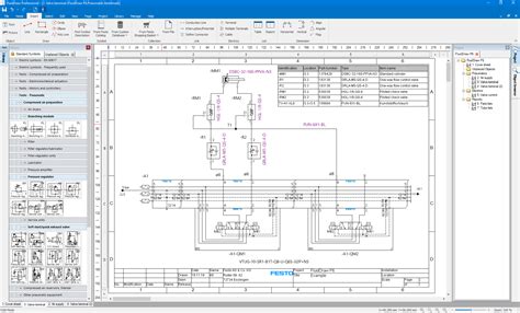 Draw Pneumatic Circuits Online