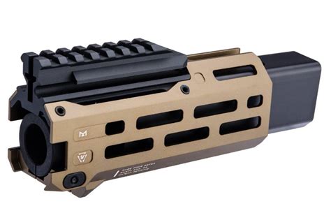 Strike Industries 6 Inch Handguard For Cz Scorpion Evo Dark Earth