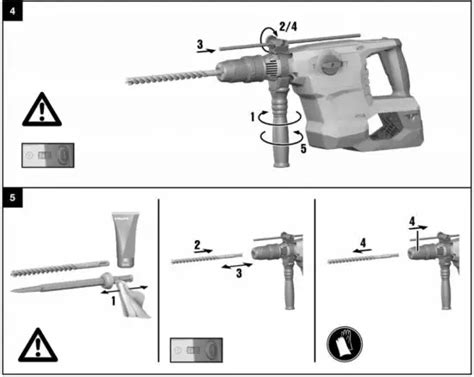 Hilti Te 60­ 22 Cordless Rotary Hammer Drill Instruction Manual