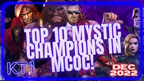 Top 10 MYSTIC Champions In MCOC MCOC Ranking Series Part 7 December