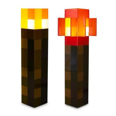 Ukonic Minecraft Piece Nightlight Bundle Torch And Redstone Torch