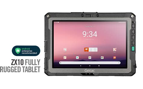 Getac Zx Fully Rugged Android Tablet Affinity Enterprises Llc