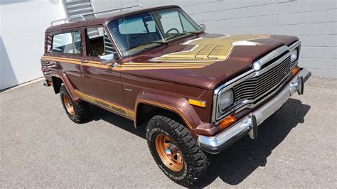 Auction 1978 Jeep® Cherokee Sj Golden Eagle 4x4 Moparinsiders