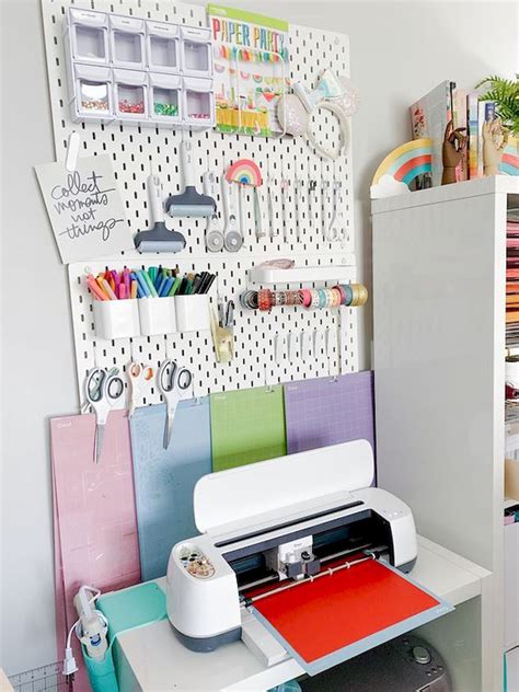 35 Craft Room Wall Decor Ideas 8 Cricut Craft Room Craft Room