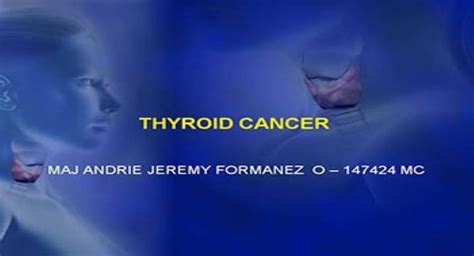 Download Free Medical Thyroid Cancer Powerpoint Presentation