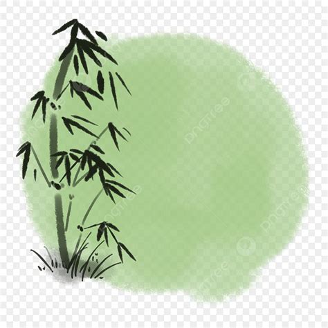 Chinese Bamboo Clipart Transparent PNG Hd Ink Chinese Style Freehand