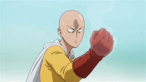 Los Guantes Rojos De Saitama En One Punch Man Spotern