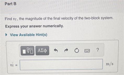 Solved Block 1 Of Mass M1 4 10 Kg Moves Along A