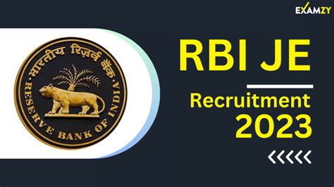 RBI JE Recruitment 2023 Notification Released Check Details And Apply