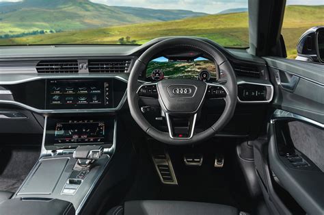 Audi A6 Interior Sat Nav Dashboard What Car