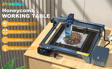 Atomstack F Table De Travail En Nid D Abeille Laser Panneau De Lit