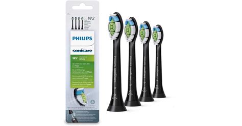 Philips Sonicare W Optimal White HX6064 Black Ανταλλακτικές Κεφαλές